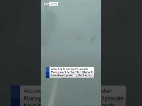 Sri Lanka hit by severe flooding
