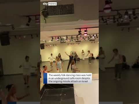 Israeli dance class continues in Tel Aviv through Iran’s missile strikes