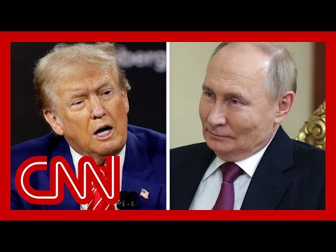 Journalist asks Trump if he has called Putin since leaving office
