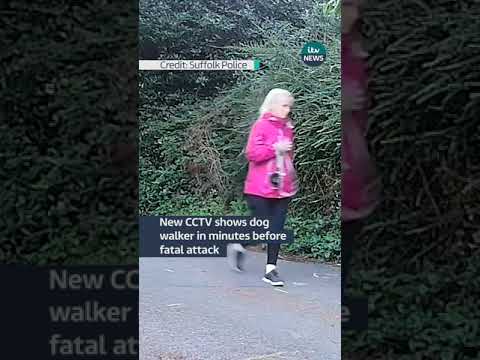New CCTV footage of Anita Rose on the morning she was attacked has been released by police #itvnews