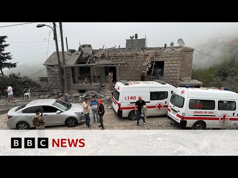 Lebanon says 21 killed in air strike in country’s north | BBC News
