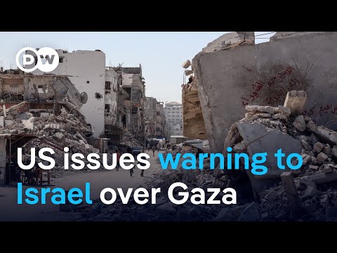 US warns humanitarian situation in Gaza must improve | DW News