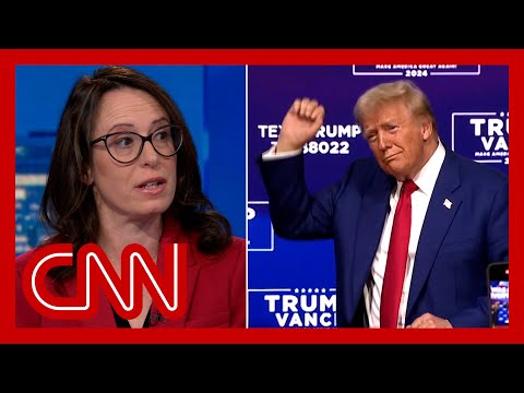 ‘It was weird’: Haberman reacts to Trump’s town hall dancing