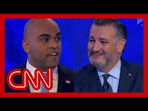 ‘It’s not funny’: Tense moment during Cruz-Allred debate