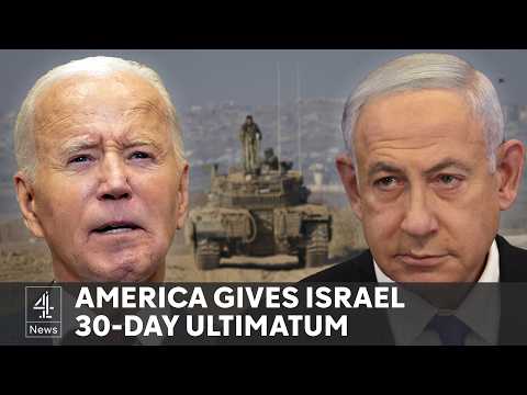 US tells Israel to increase Gaza aid or risk cut to military aid