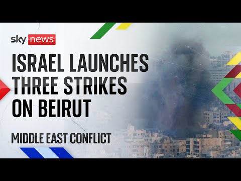 Israeli strike rocks Beirut suburb in first attack on Lebanon capital in several days