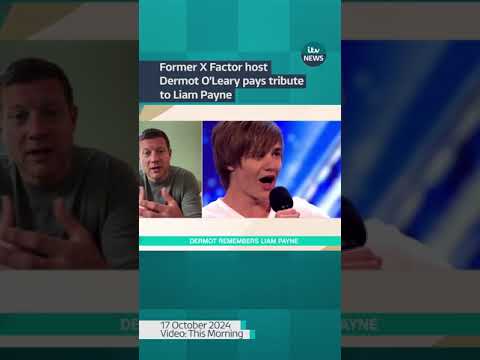 Dermot O’Leary pays tribute to Liam Payne #itvnews #liampayne #shorts