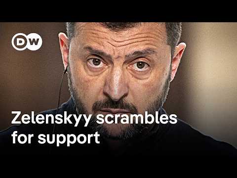 Zelenskyy meets with EU and NATO leaders for backing of his ‘Victory Plan’ | DW News