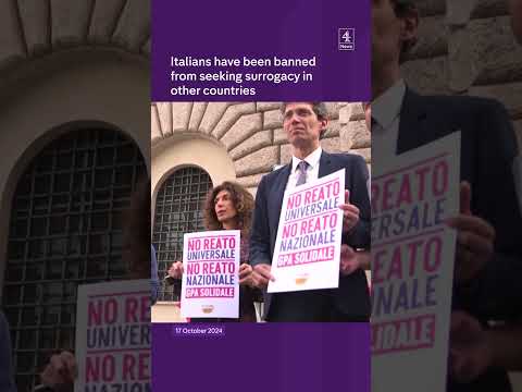 Italy bans ‘surrogacy tourism’