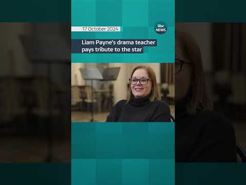 Liam Payne’s drama teacher pays tribute to the star #itvnews