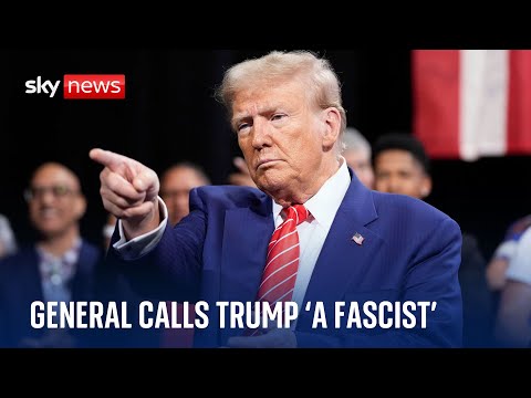 Retired US general who served under Trump calls him ‘a fascist’ | US election 2024