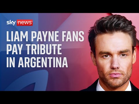 Watch live: Liam Payne fans pay tribute to him in Argentina