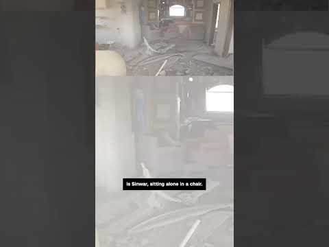 IDF says drone video shows Sinwar’s final moments
