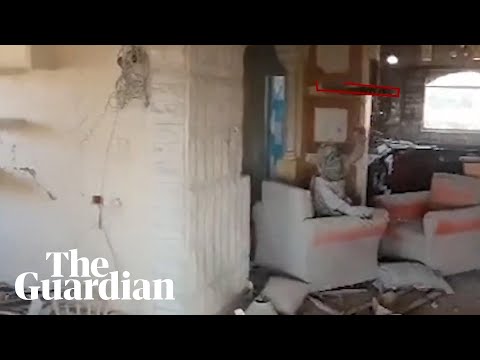 Israeli army releases footage it says were Yahya Sinwar’s last moments before he was killed