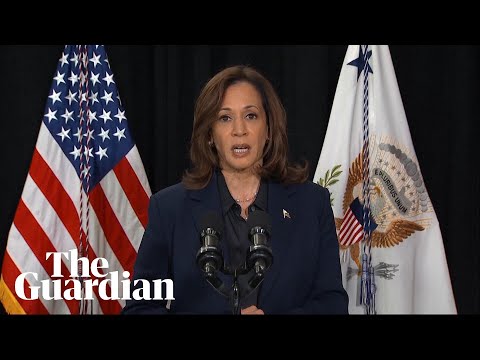 Harris says killing of Hamas leader is ‘an opportunity to finally end the war in Gaza’