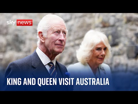 King Charles and Queen Camilla arrive at Sydney Airport for Australia visit