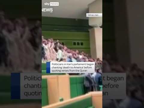 Iranian MPs chant ‘death to America’