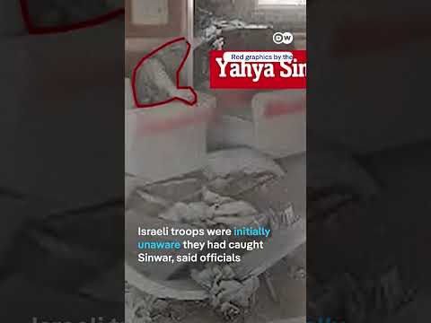 Drone reportedly records Hamas leader Yahya Sinwar’s last moments | DW News