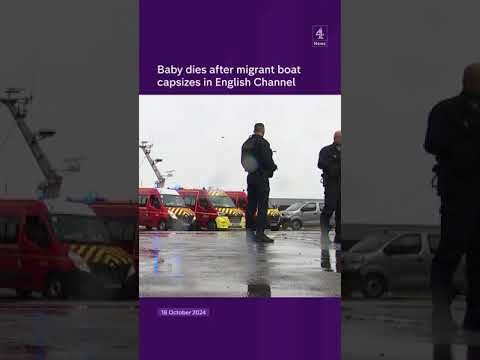 Baby dies on migrant boat in Channel