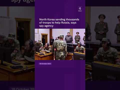 North Korea sending thousands of troops to help Russia, says spy agency