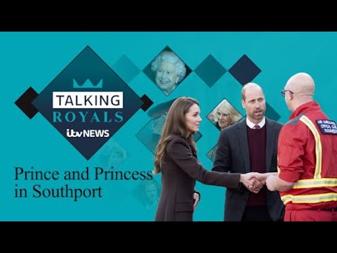 Prince and Princess of Wales meet families of Southport victims | Talking Royals | ITV News
