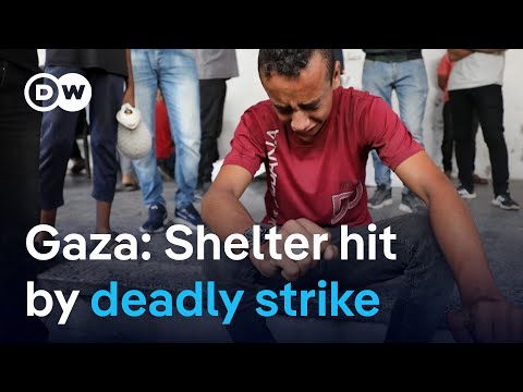 Gaza update: Israeli strike on shelter kills dozens, 1.8 million living in extreme hunger | DW News