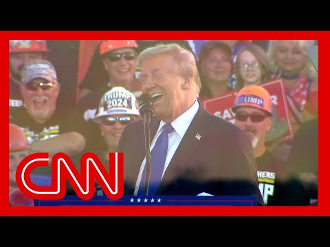 Trump makes graphic reference to golf legend’s anatomy during rally