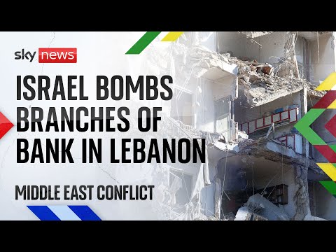 ‘Heavy night of bombing in Beirut’: Sky’s Alex Rossi reports