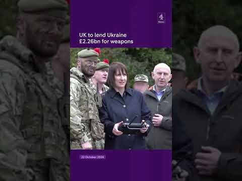 UK to lend Ukraine £2.26bn for weapons