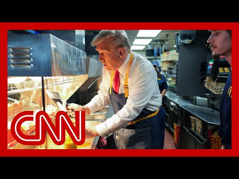 Trump served fries at McDonald’s for a day. Analysts debate if it was a savvy campaign move