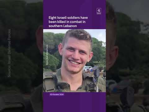 Eight IDF soldiers killed in Lebanon