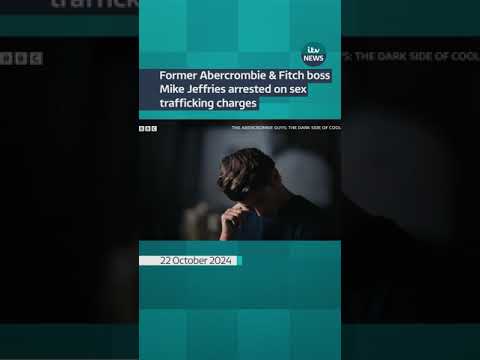 Former Abercrombie & Fitch boss Mike Jeffries arrested on sex trafficking charges #itvnews #shorts