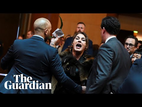 ‘You are not my king’: Australian politician heckles King Charles at Parliament House