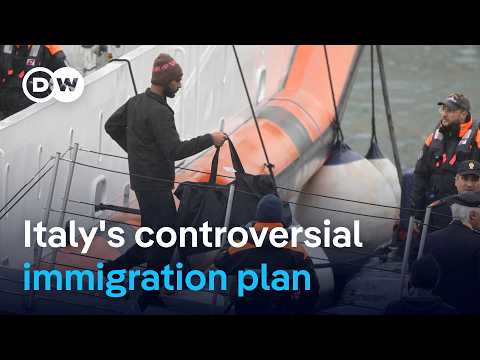 How Italy tries to send migrants to detention camps in Albania | DW News