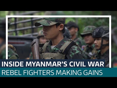 Inside Myanmar’s civil war: ITV News given rare access to rebel forces  | ITV News