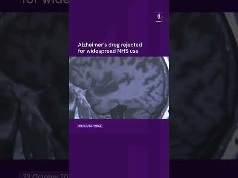 Alzheimer’s drug rejected for widespread NHS use