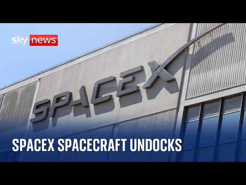 Watch: NASA/SpaceX Crew-8 Dragon Endeavour undocking