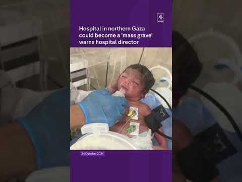 Gaza hospital could become’ mass grave’