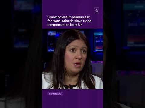 Commonwealth leaders ask for trans-Atlantic slave trade compensation from UK
