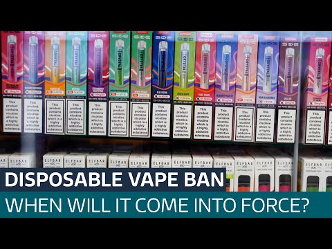 Disposable vapes to be banned by next summer – What does it mean for you? | ITV News