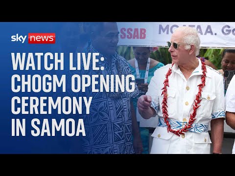 Watch live: King Charles delivers speech at opening ceremony of CHOGM in Samoa