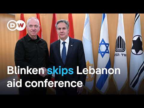 Can Macron’s Lebanon aid conference help bring about a cease-fire? | DW News