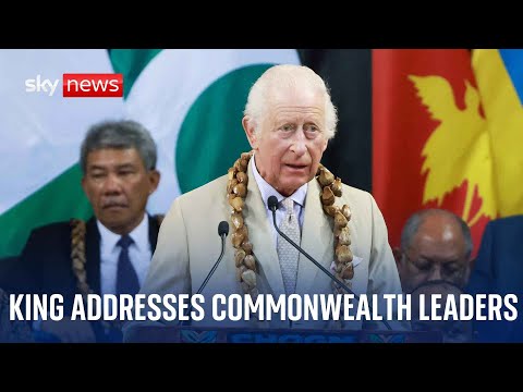 King says he understands ‘painful’ aspects of the Commonwealth’s past – Watch full speech