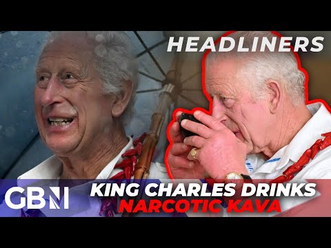 King Charles gets ‘totally WASTED’ and channels his inner ‘Roger Moore’ as he sips Kava in Samoa
