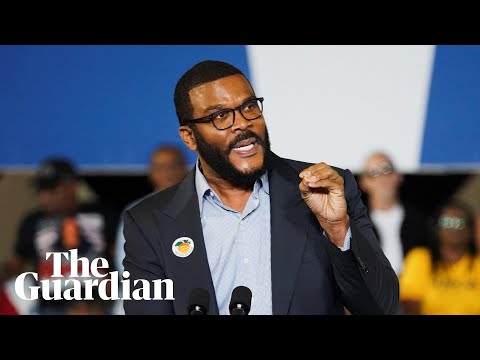 In Trump’s America ‘there is no dream that looks like me’: Tyler Perry campaigns for Harris