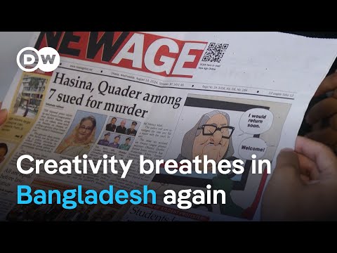 Bangladesh: Political satire flourishes in Sheikh Hasina’s absence | DW News