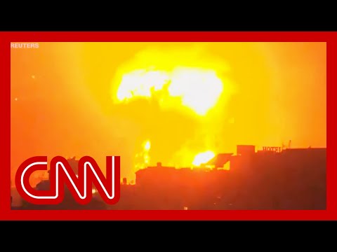 CNN witnesses explosions over Tel Aviv and Beirut