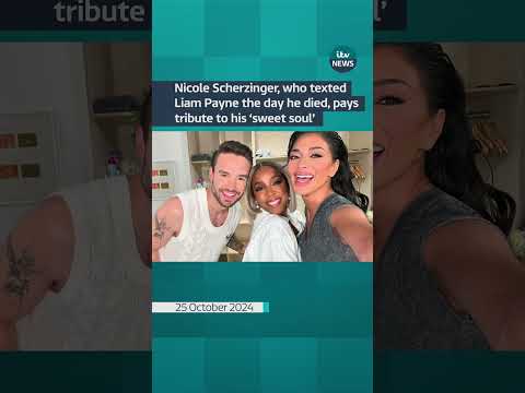 Nicole Scherzinger pays tribute to Liam Payne ‘sweet soul’ #itvnews #shorts