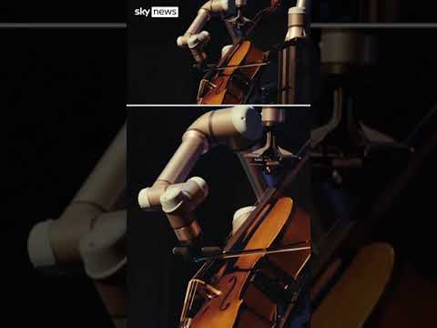 World’s first cello-playing robot joins symphony orchestra in Sweden