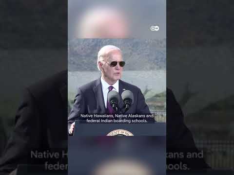 Joe Biden apologizes for the atrocities committed in Native American boarding schools | DW News